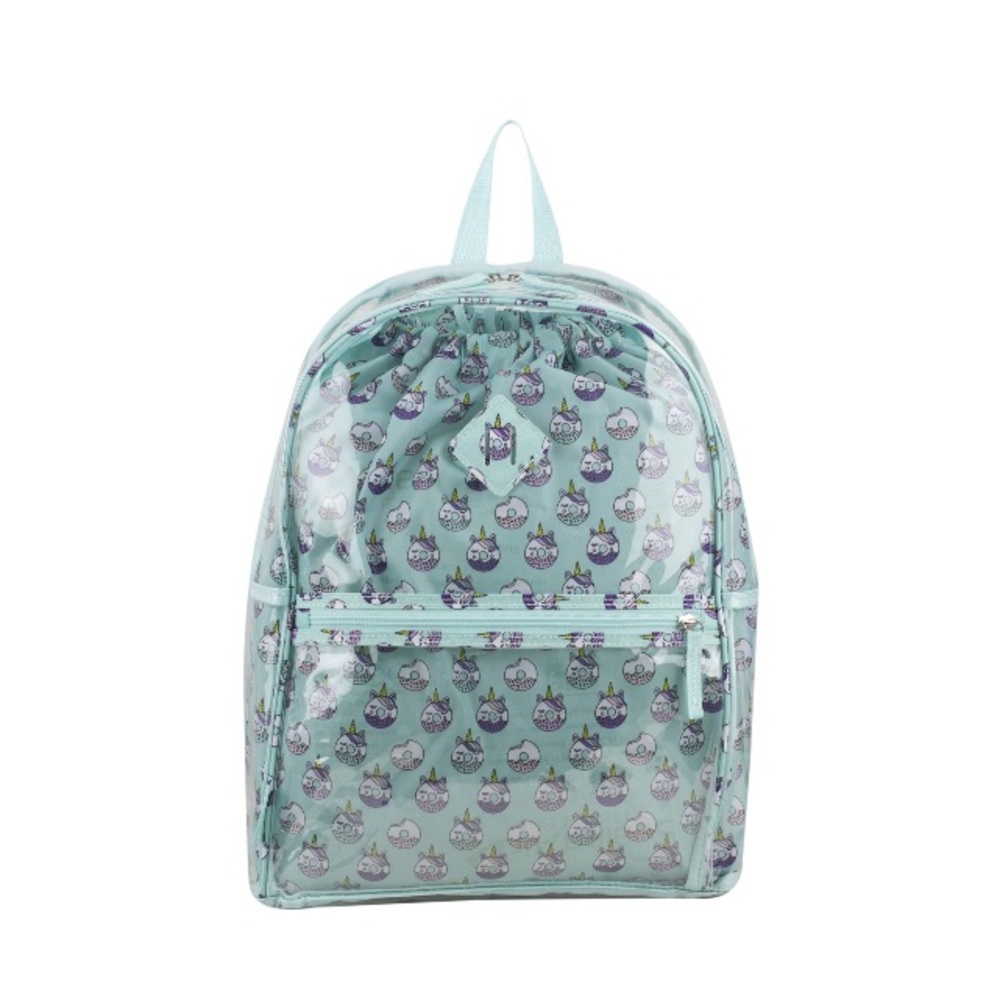 Mint Green Owl Print Backpack